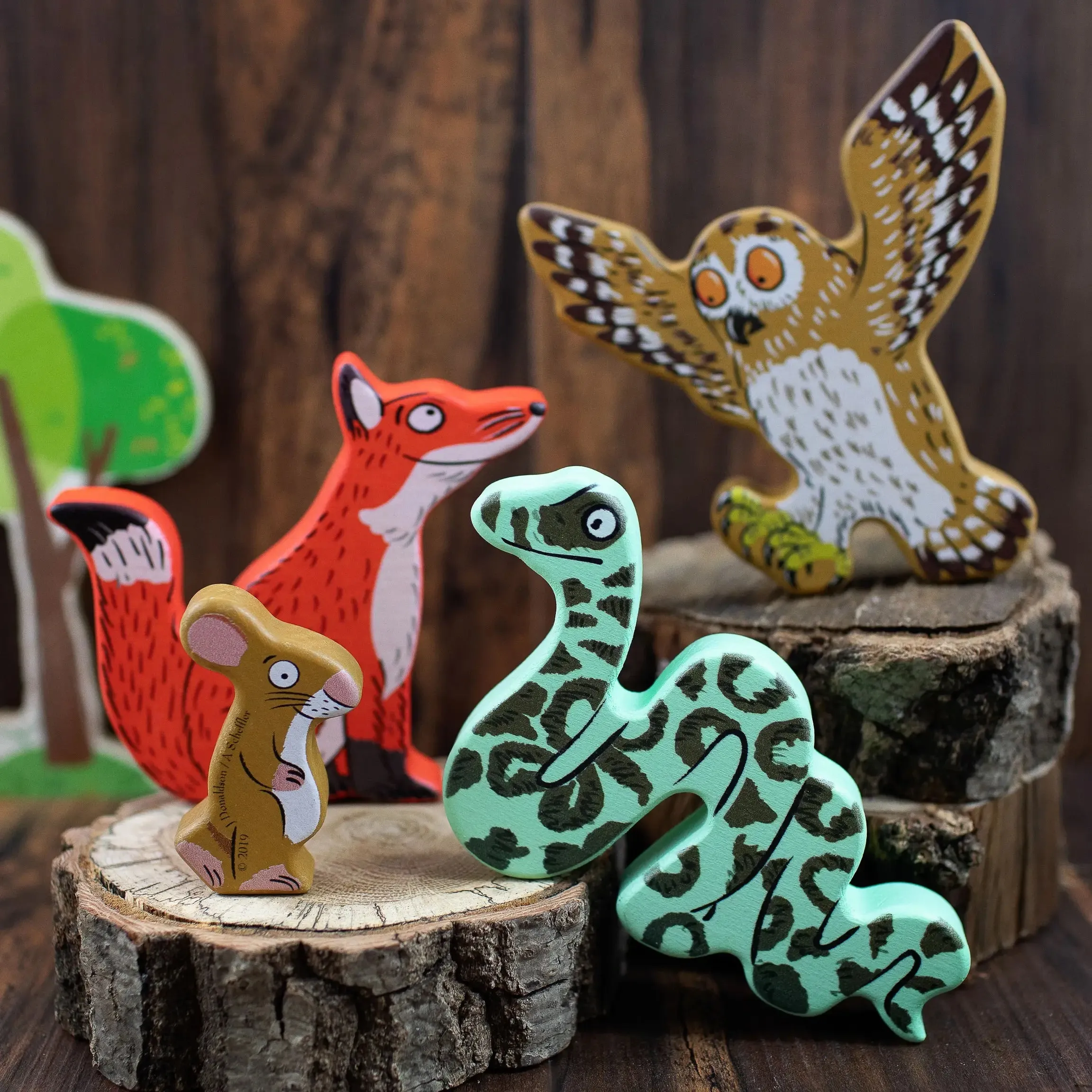 Gruffalo Figurines Set of 4