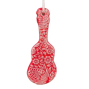 Guitar Ceramic Ornament