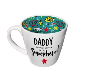 Inside Out Mug - Daddy Superhero