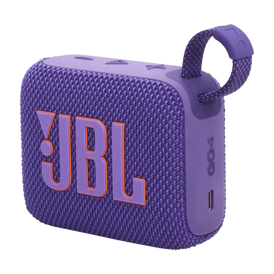 JBL GO 4 Ultra-Portable Bluetooth Speaker (Purple)