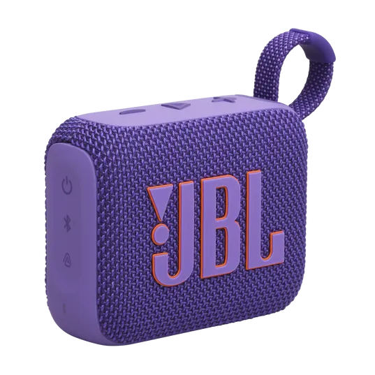 JBL GO 4 Ultra-Portable Bluetooth Speaker (Purple)