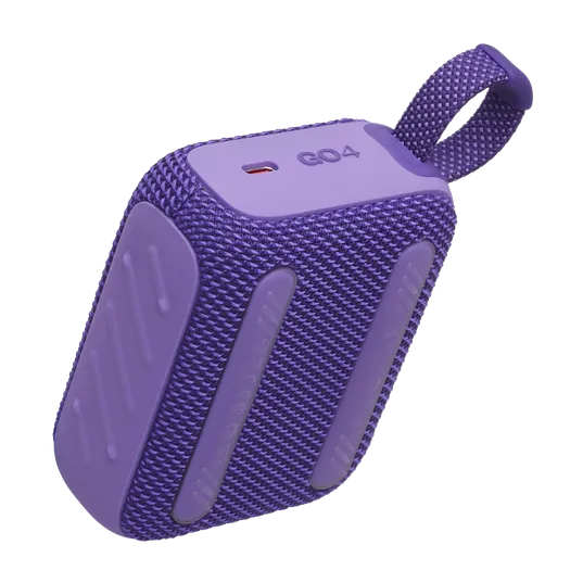 JBL GO 4 Ultra-Portable Bluetooth Speaker (Purple)