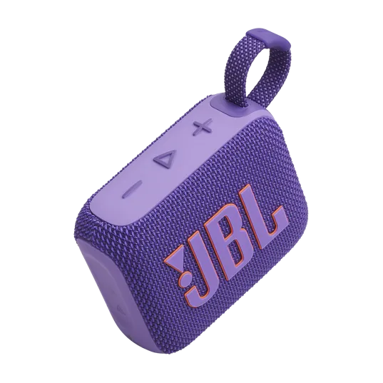 JBL GO 4 Ultra-Portable Bluetooth Speaker (Purple)