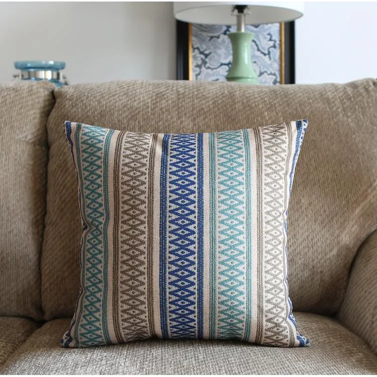Large Geometric Pattern Throw Pillows, Decorative Pillows for Couch, Decorative Throw Pillow, Sofa Pillows for Living Room