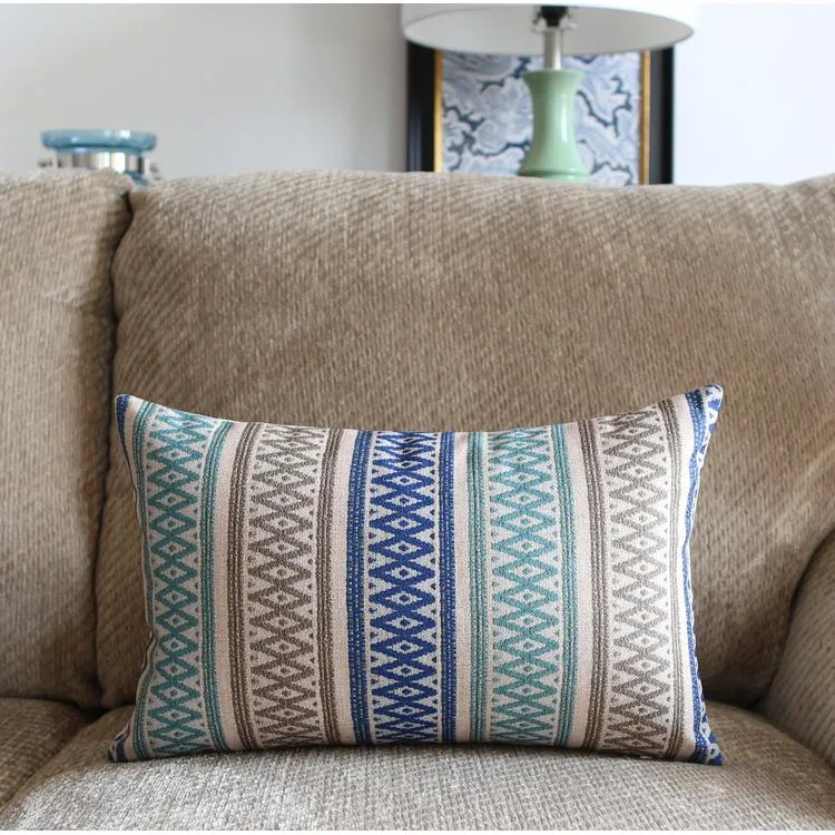 Large Geometric Pattern Throw Pillows, Decorative Pillows for Couch, Decorative Throw Pillow, Sofa Pillows for Living Room