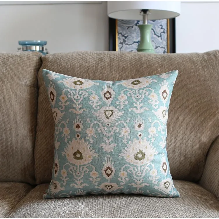 Large Geometric Pattern Throw Pillows, Decorative Pillows for Couch, Decorative Throw Pillow, Sofa Pillows for Living Room