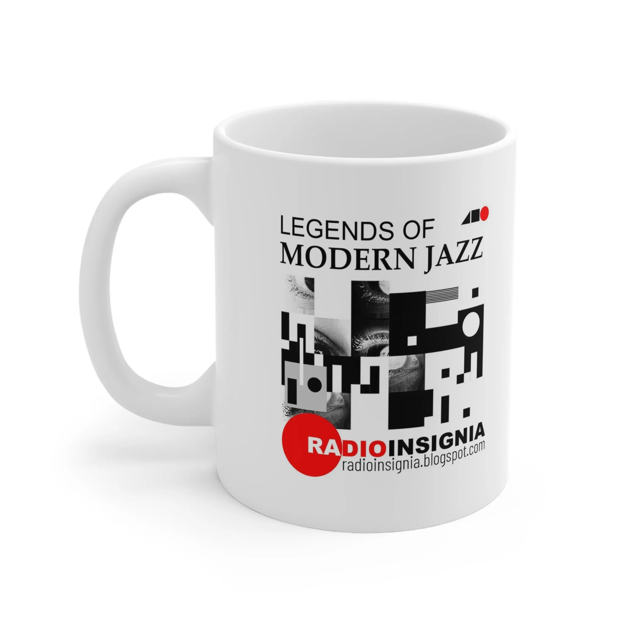 Leyends of modern Jazz Ceramic Mug 11oz by Insignia
