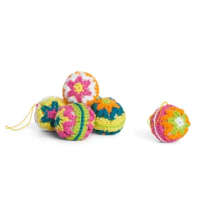 Lily Colorful Crochet Ornaments