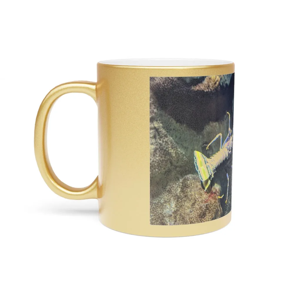 Lobster Metallic Mug (Silver\Gold)