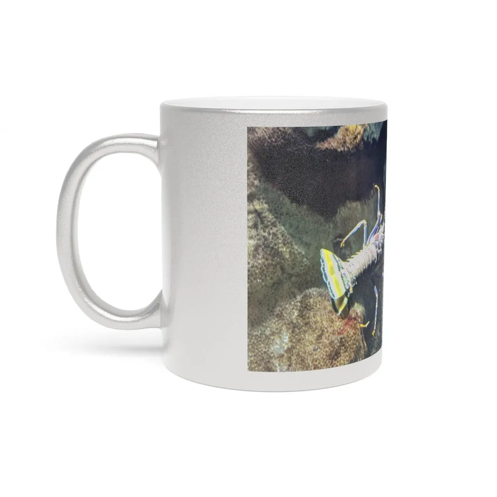 Lobster Metallic Mug (Silver\Gold)