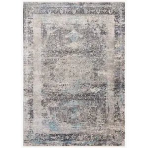 Loloi Rug Franca FRN-03, Charcoal/Sky