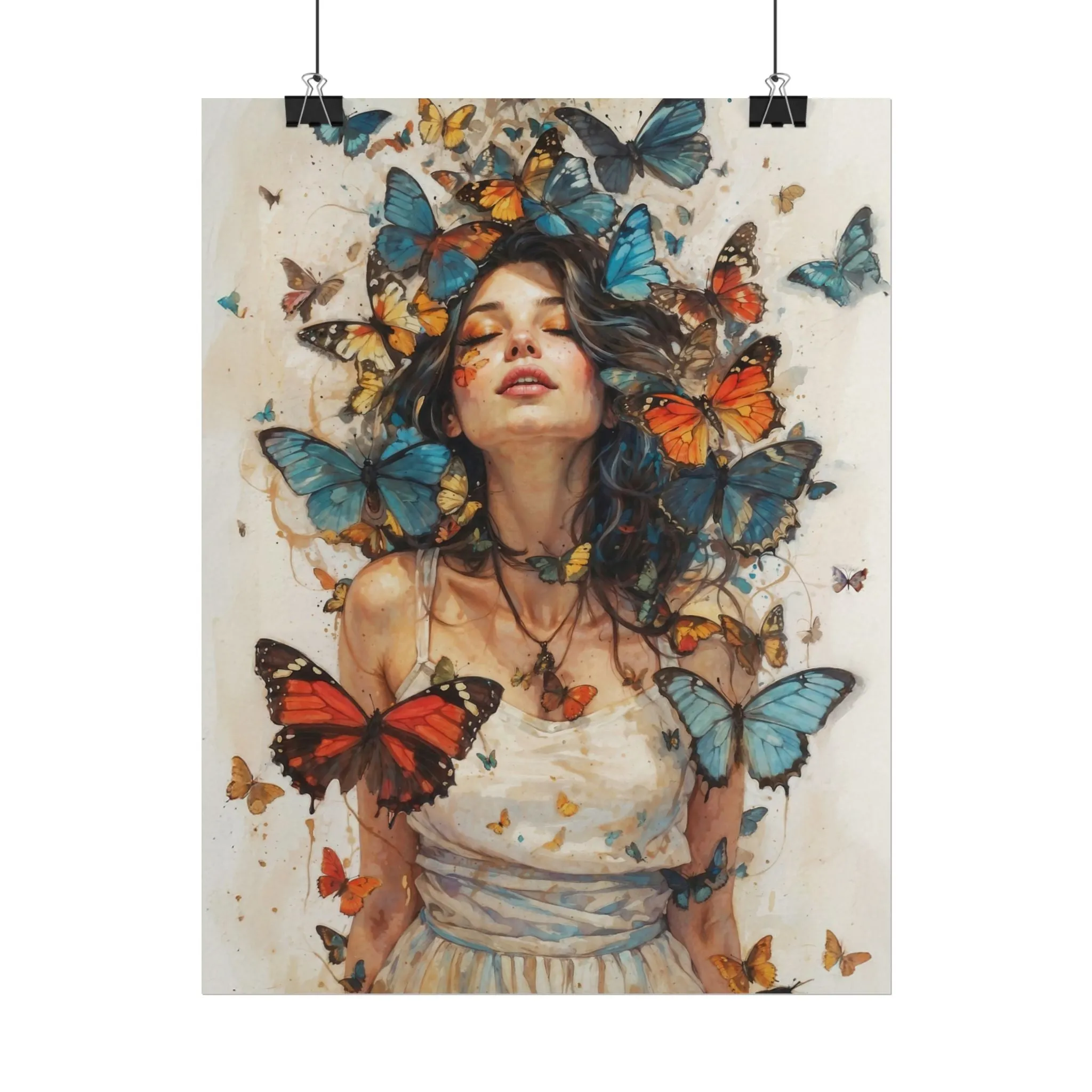 Matte Watercolor Poster - Artistic Wall Art