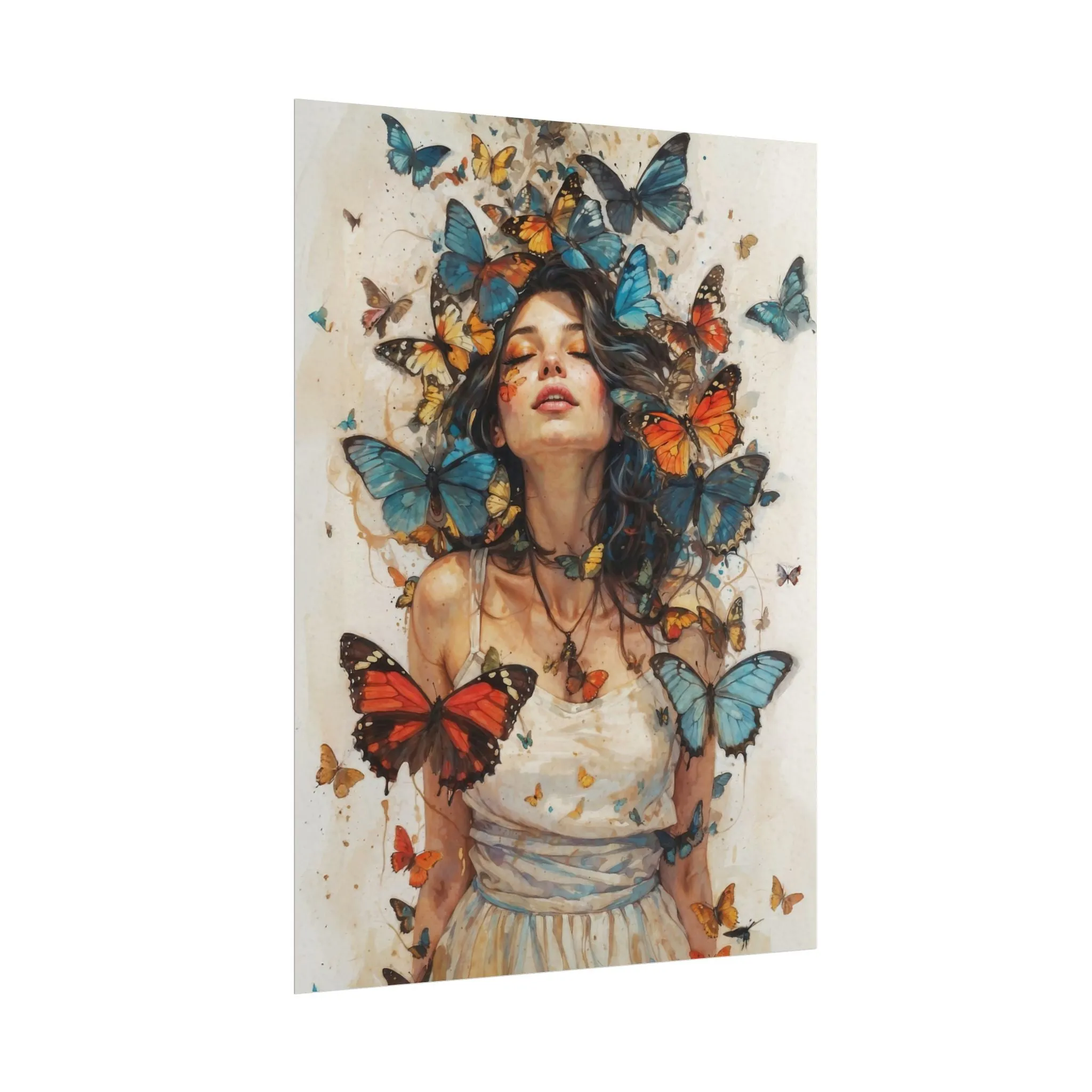 Matte Watercolor Poster - Artistic Wall Art