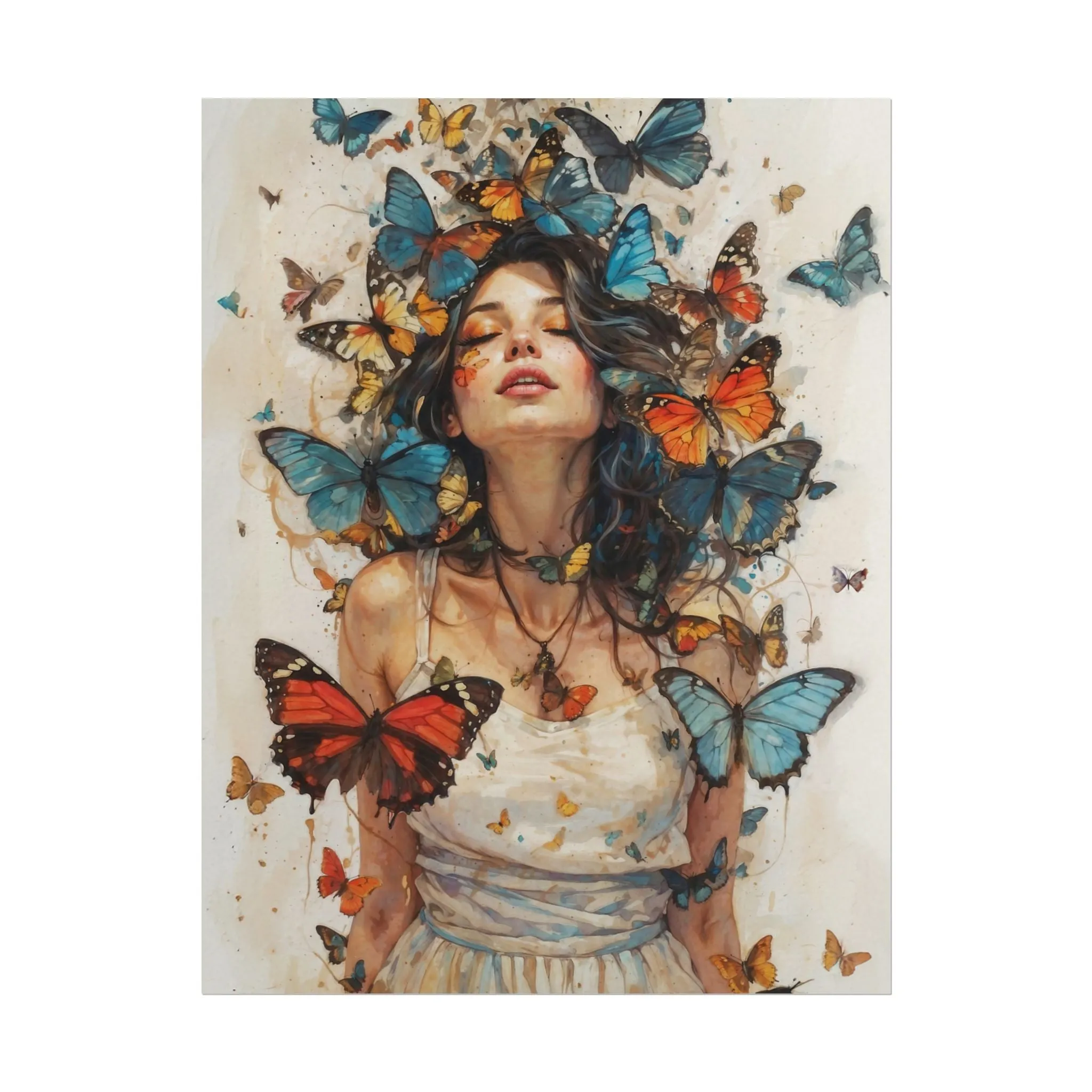 Matte Watercolor Poster - Artistic Wall Art