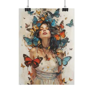 Matte Watercolor Poster - Artistic Wall Art