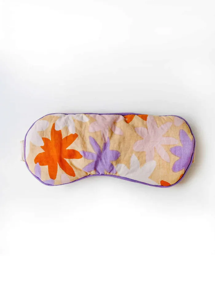 Mosey Me Lilac Floral Eye Mask
