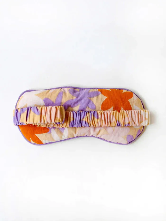 Mosey Me Lilac Floral Eye Mask