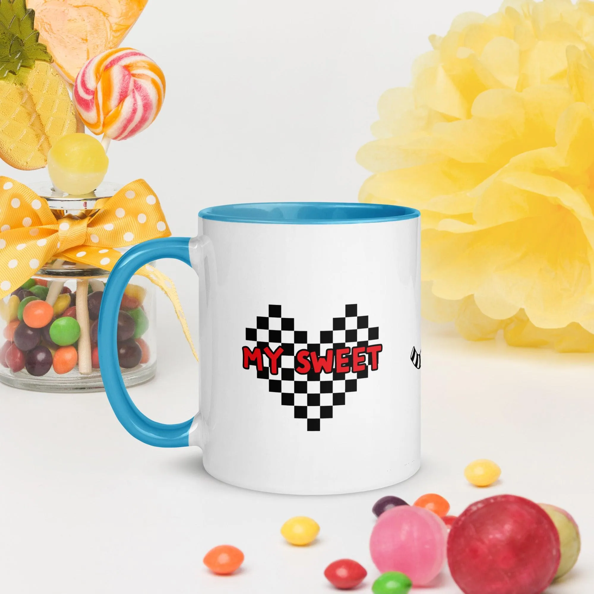 Mug with Color Inside My Sweet You Are My Treat