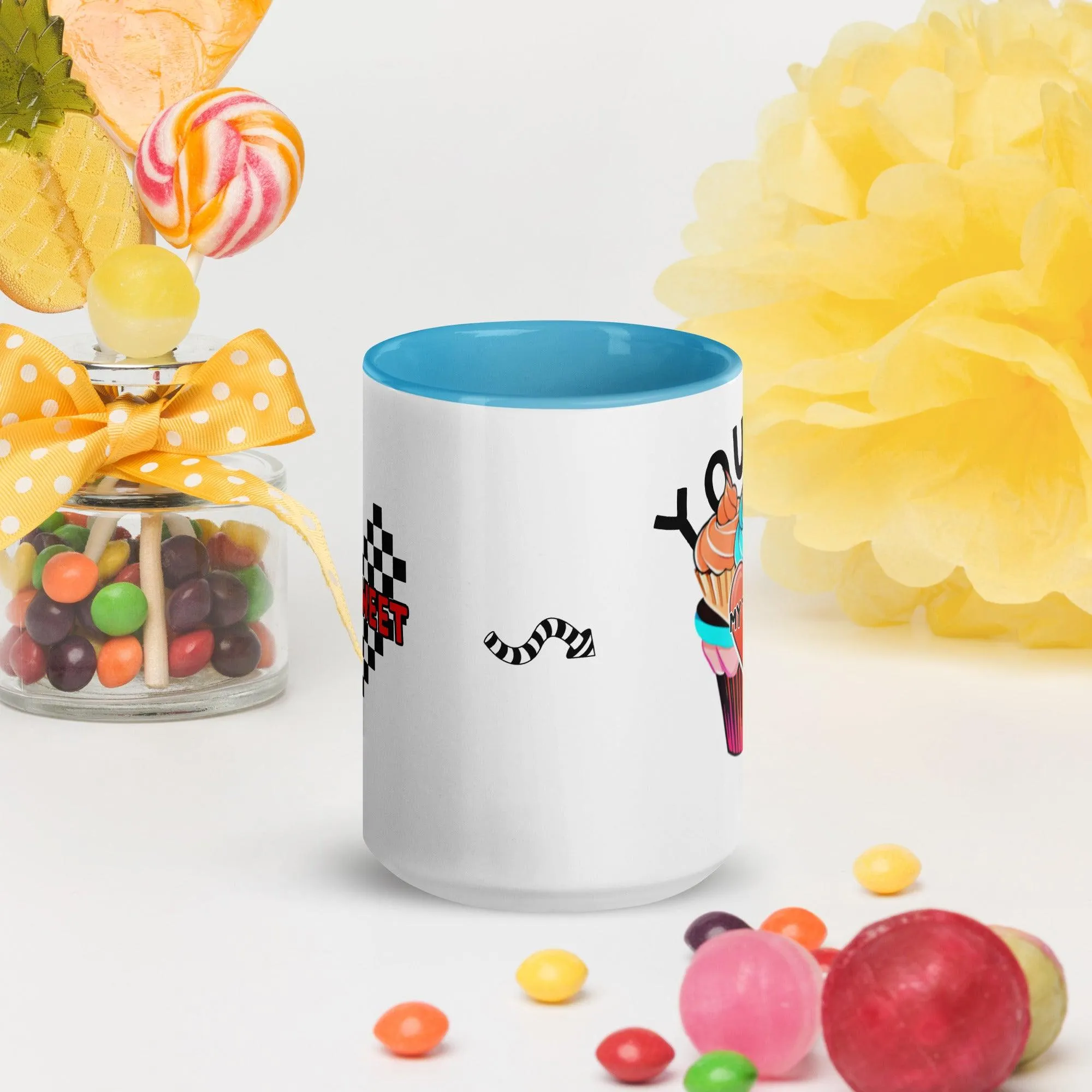 Mug with Color Inside My Sweet You Are My Treat