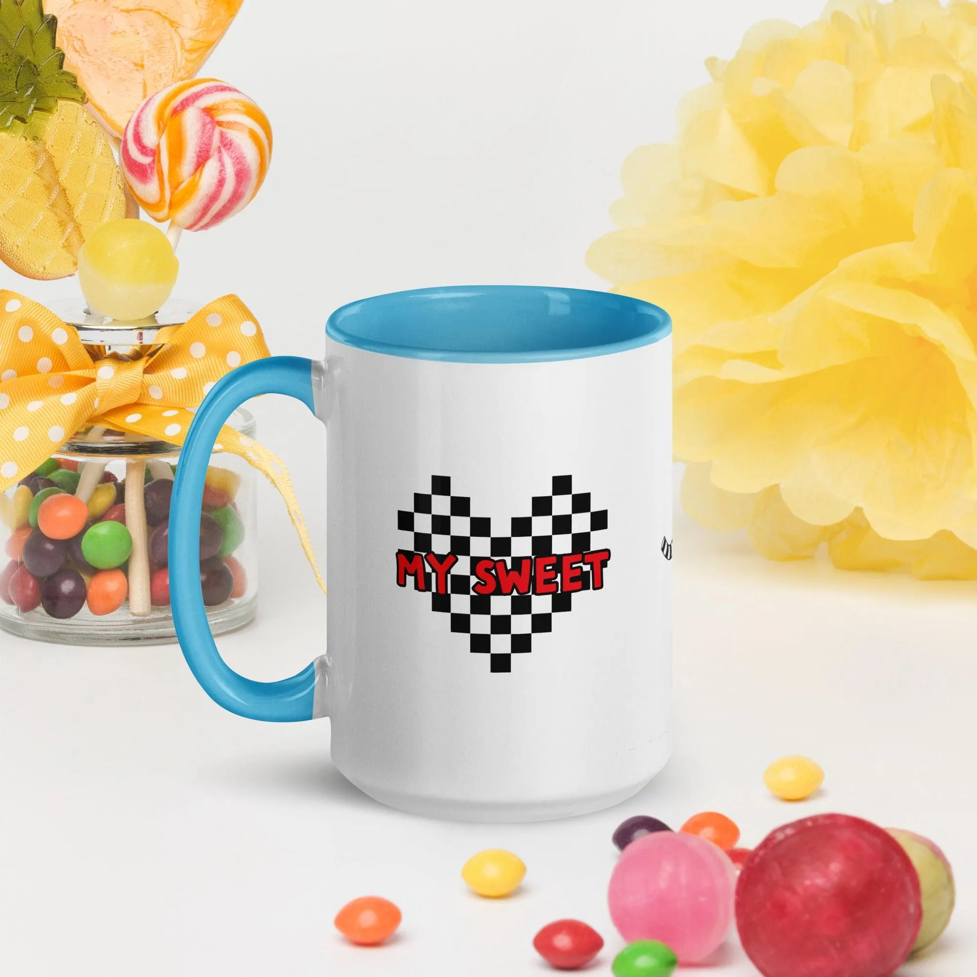 Mug with Color Inside My Sweet You Are My Treat