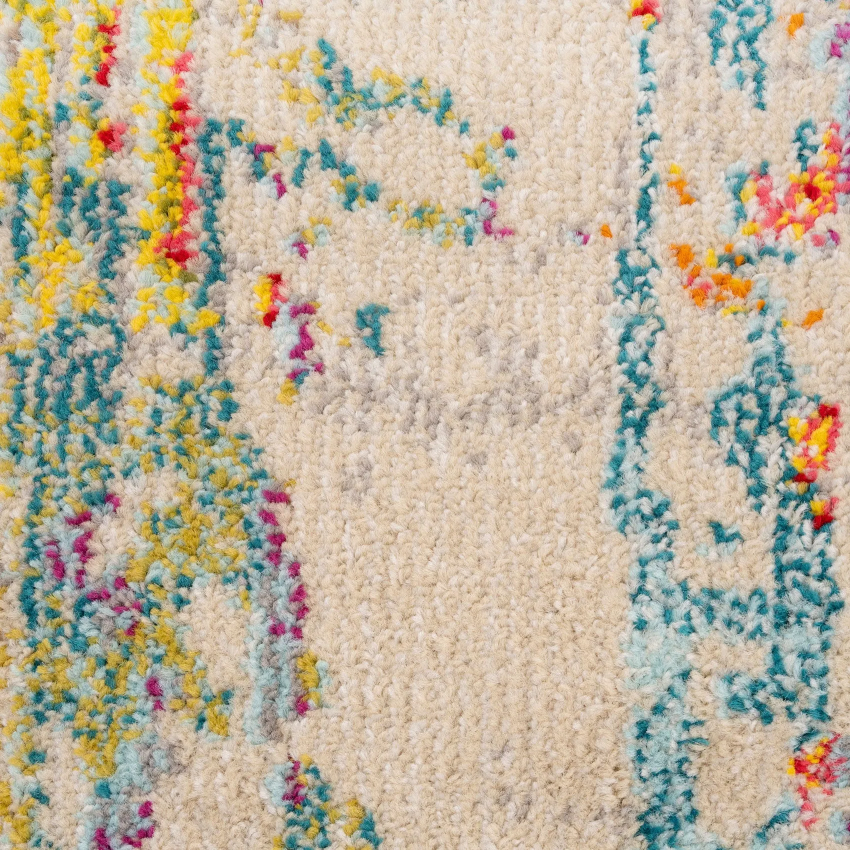Multicolour Abstract Area Rug - Infuse