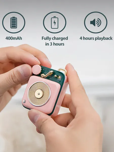 MUZEN BUTTON MINI CANDY PORT WIREL BLUETOOTH SPEAKER