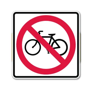 No Bikes Symbol Sign