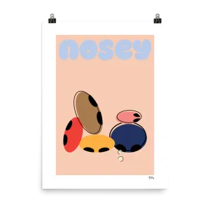 Nose for Nosey 18x24 w/o Frame: Peach