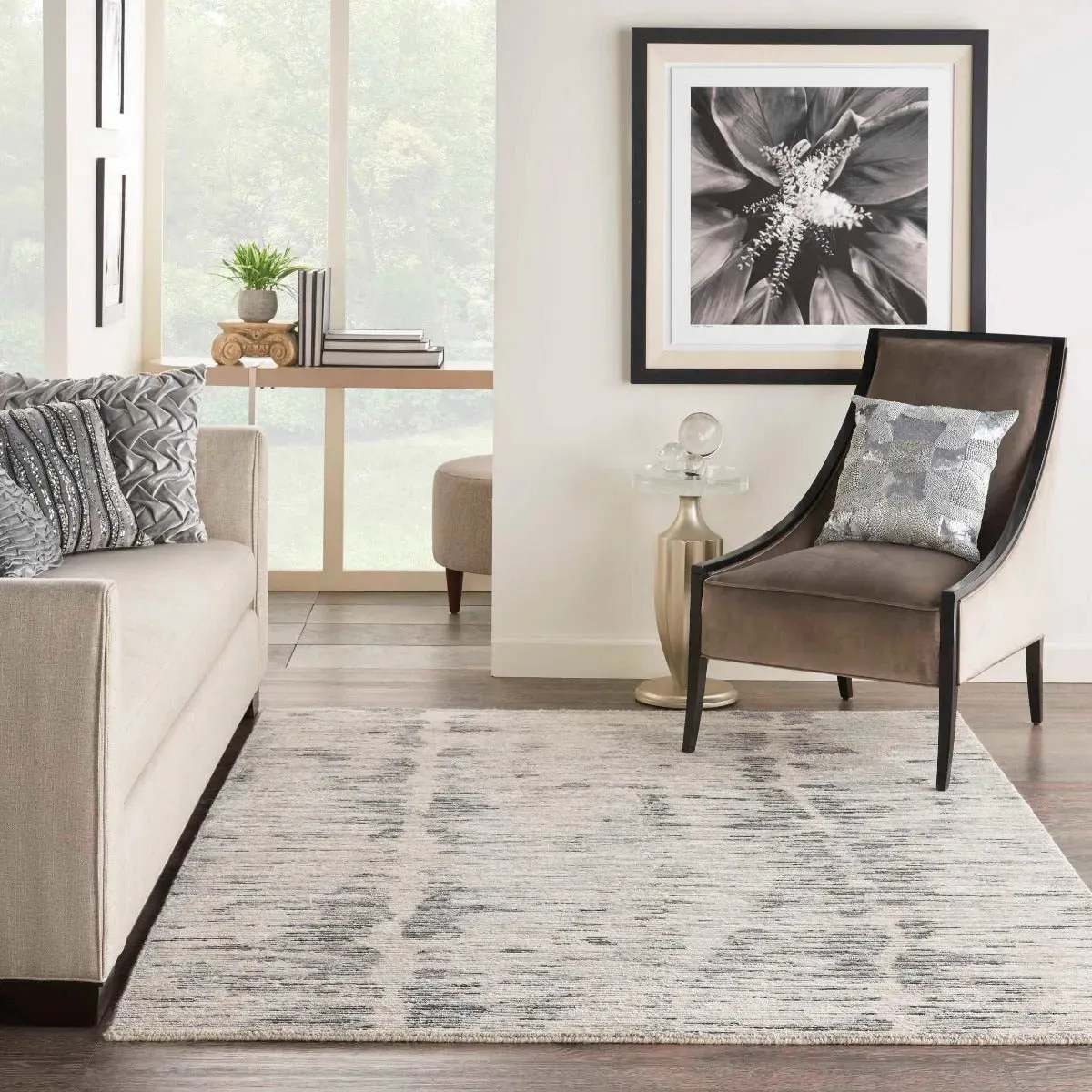 Ocean OCP03 Cream/Charcoal Rug