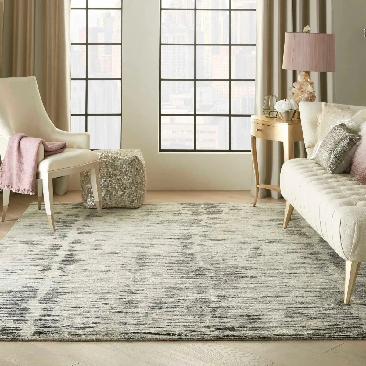 Ocean OCP03 Cream/Charcoal Rug