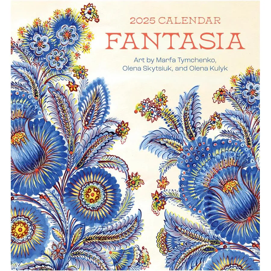 Pomegranate 2025 Wall Calendar - Fantasia: Art by Marfa Tymchenko, Olena Skytsiuk, and Olena Kulyk