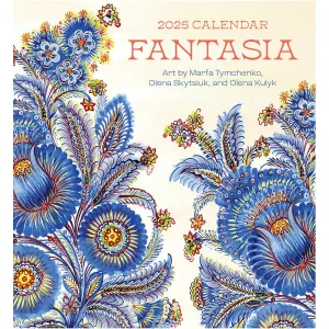 Pomegranate 2025 Wall Calendar - Fantasia: Art by Marfa Tymchenko, Olena Skytsiuk, and Olena Kulyk