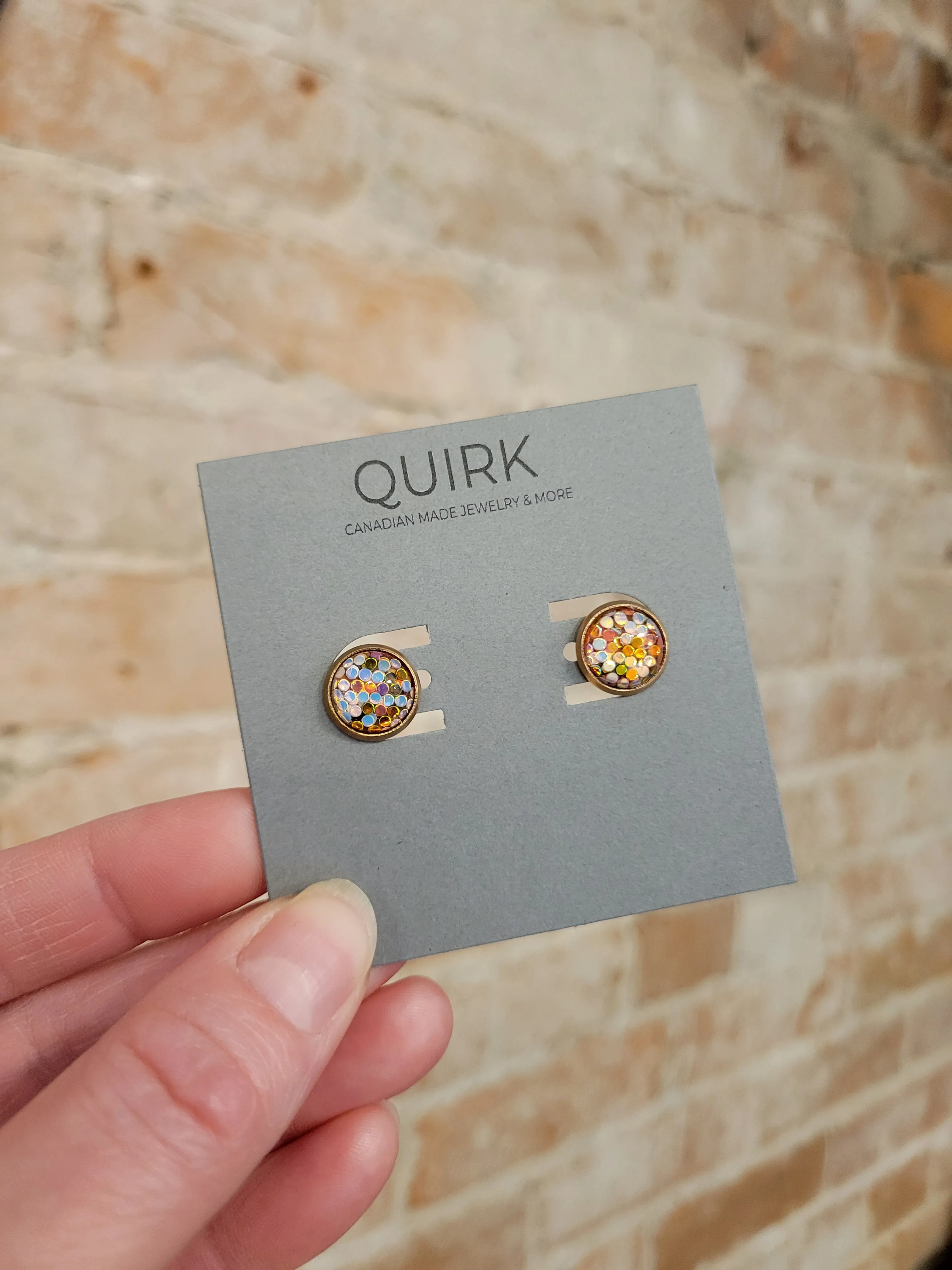 Quirk Handmade Jewelry, Everyday Stud Earrings