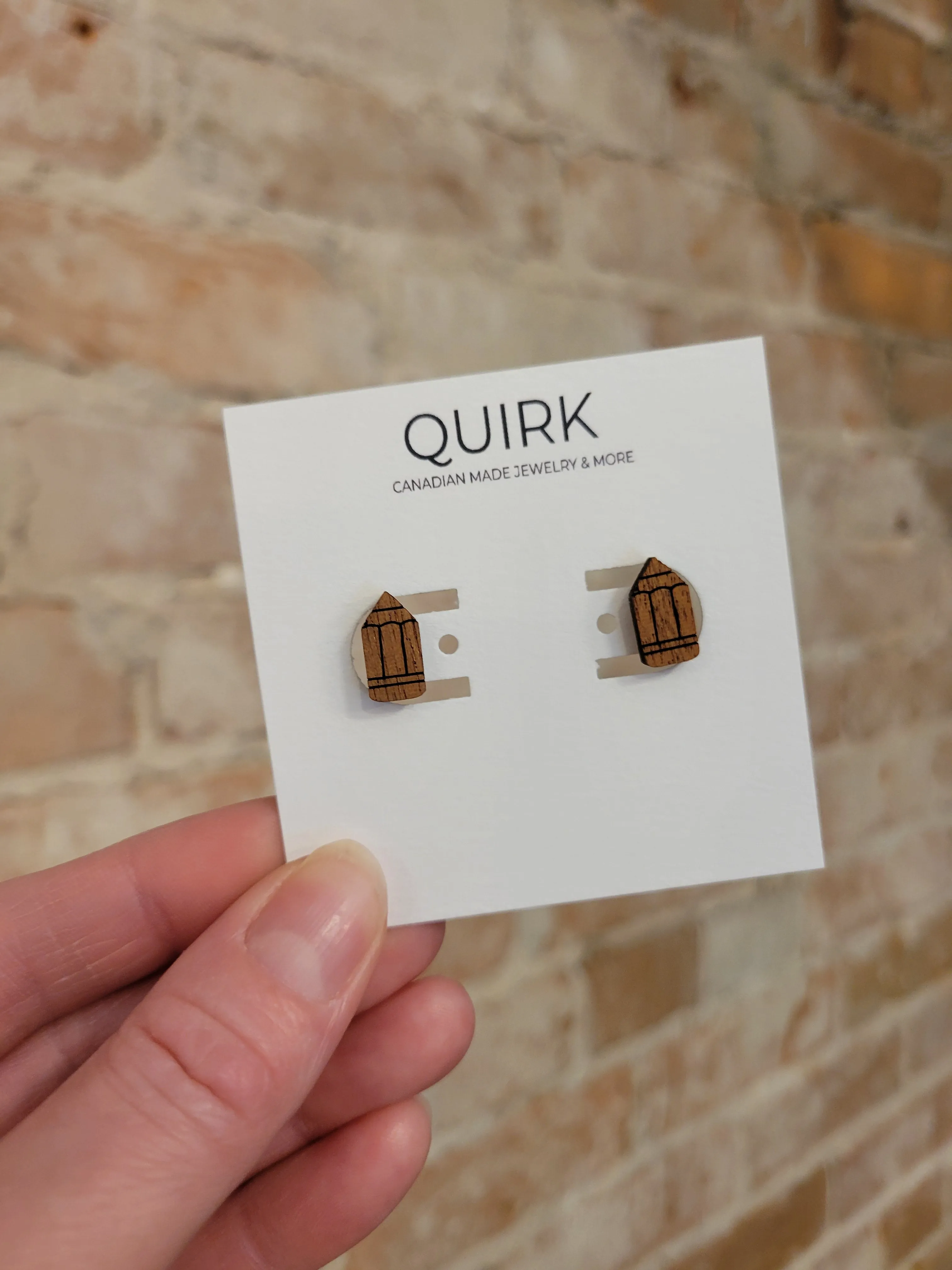 Quirk Handmade Jewelry, Everyday Stud Earrings