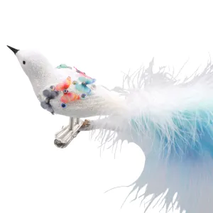 "Butterfly" Glass Bird Ornament
