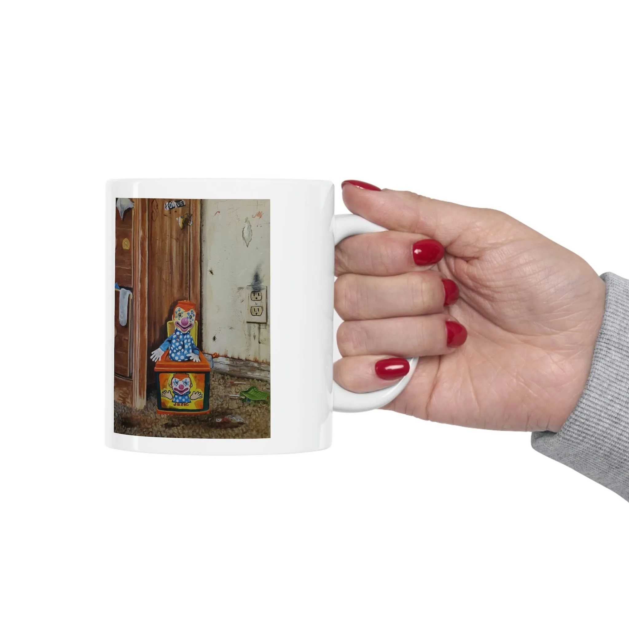 "Jack in the Box" Toys in the Hood #2 of series Ceramic Mug 11oz