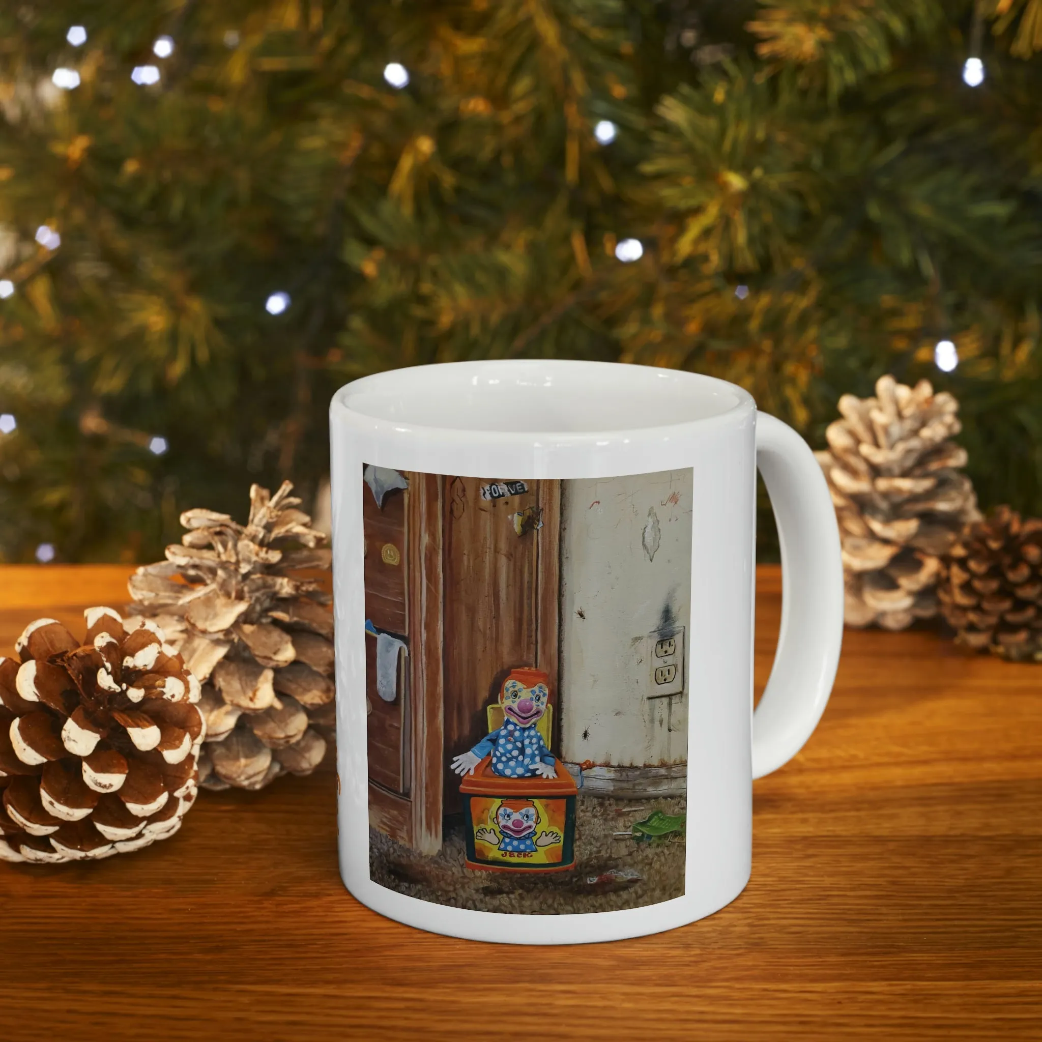 "Jack in the Box" Toys in the Hood #2 of series Ceramic Mug 11oz