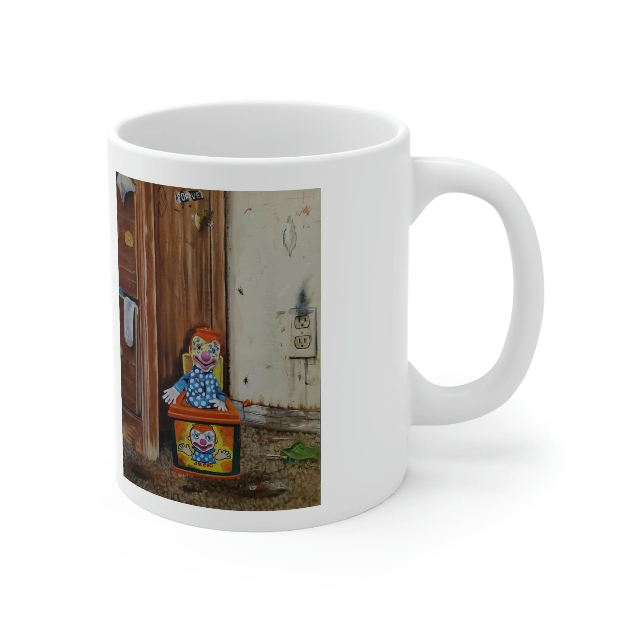 "Jack in the Box" Toys in the Hood #2 of series Ceramic Mug 11oz