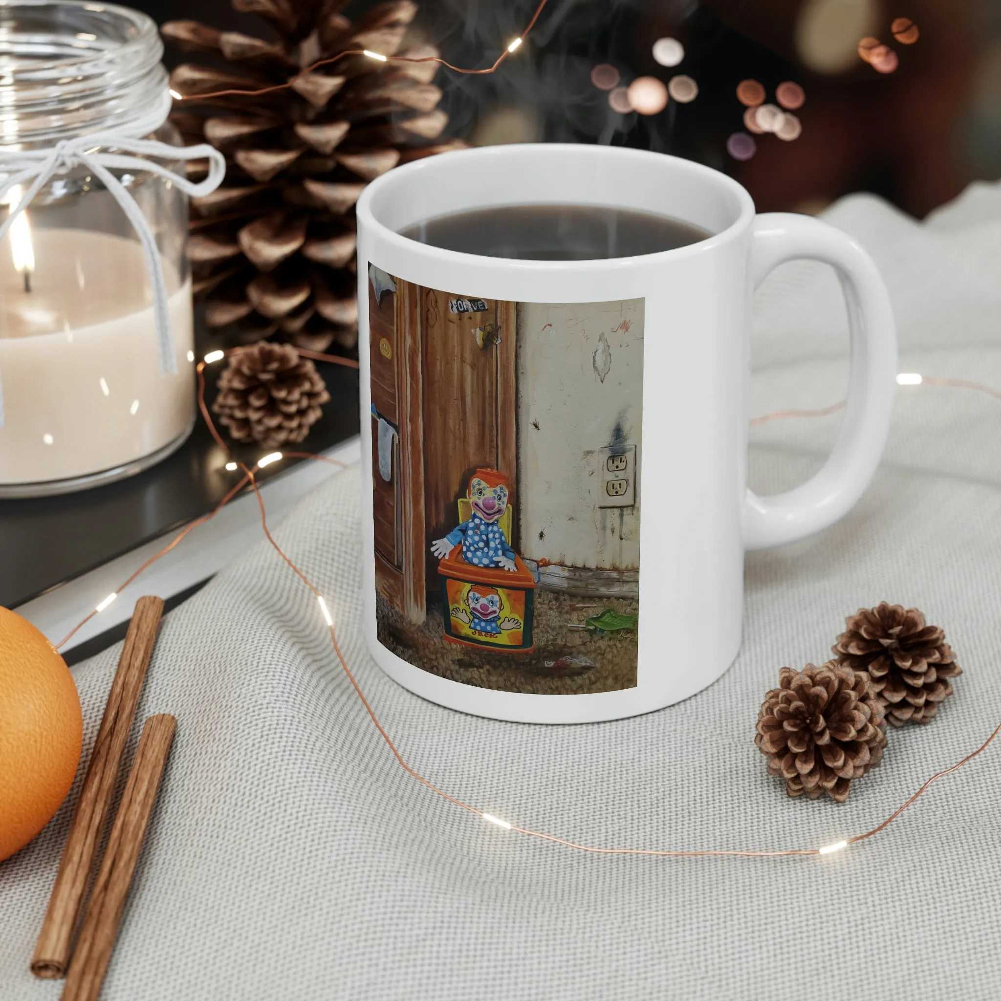 "Jack in the Box" Toys in the Hood #2 of series Ceramic Mug 11oz