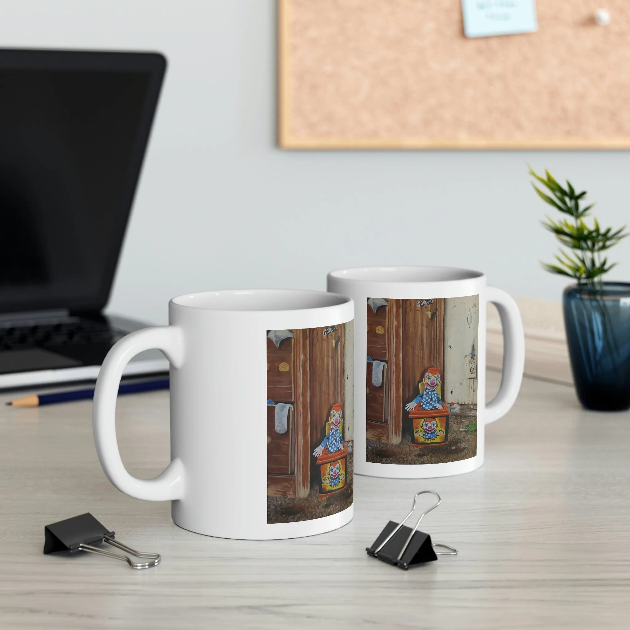 "Jack in the Box" Toys in the Hood #2 of series Ceramic Mug 11oz