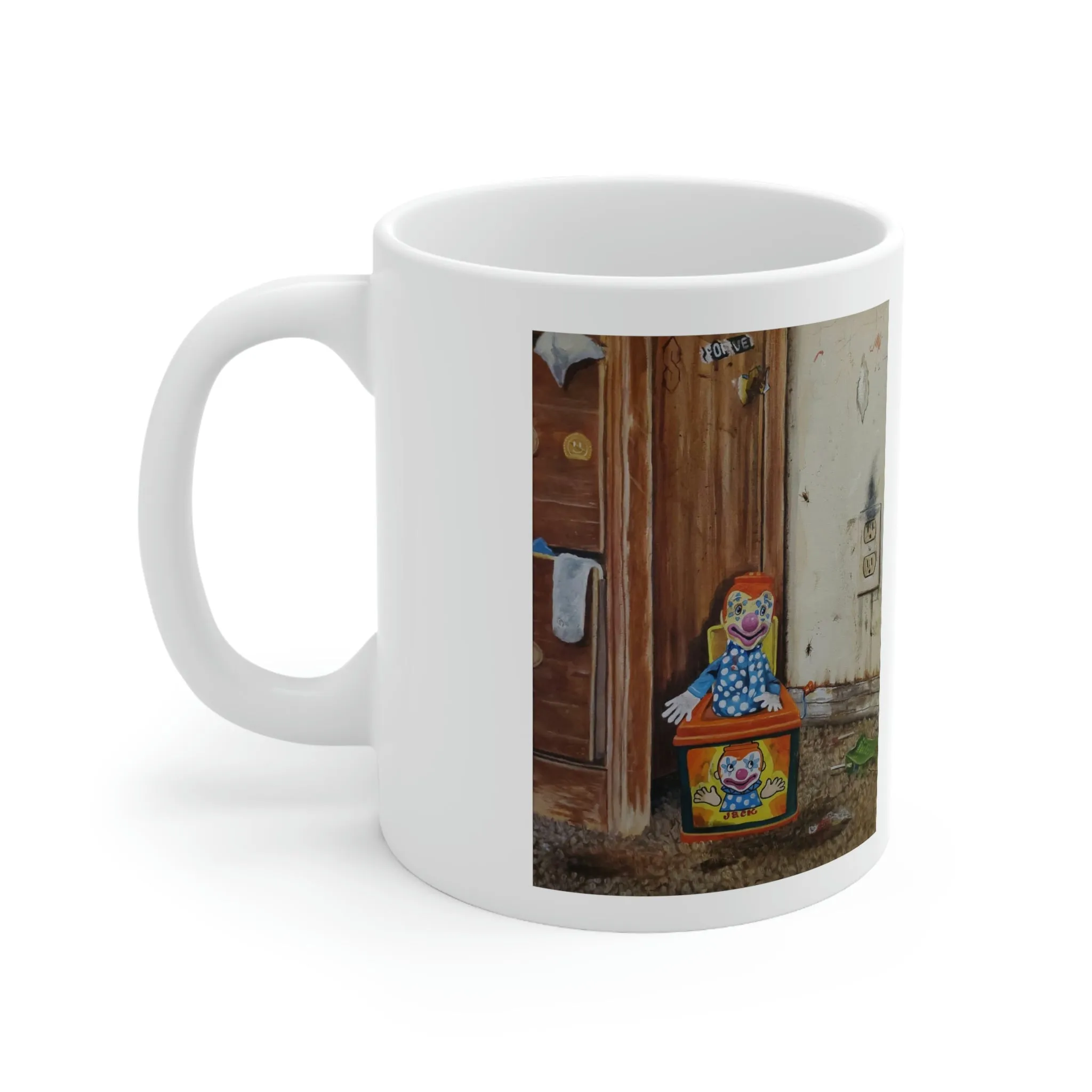 "Jack in the Box" Toys in the Hood #2 of series Ceramic Mug 11oz