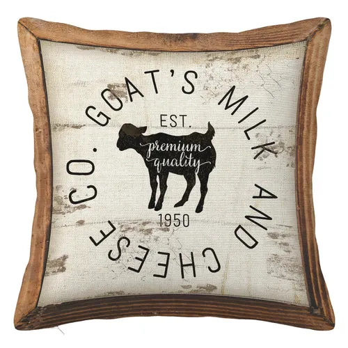 Retro Cow Pattern Linen Pillowcase, Living Room Sofa Cushion Cover