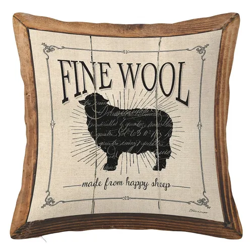 Retro Cow Pattern Linen Pillowcase, Living Room Sofa Cushion Cover