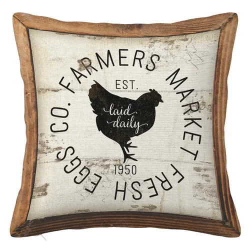 Retro Cow Pattern Linen Pillowcase, Living Room Sofa Cushion Cover