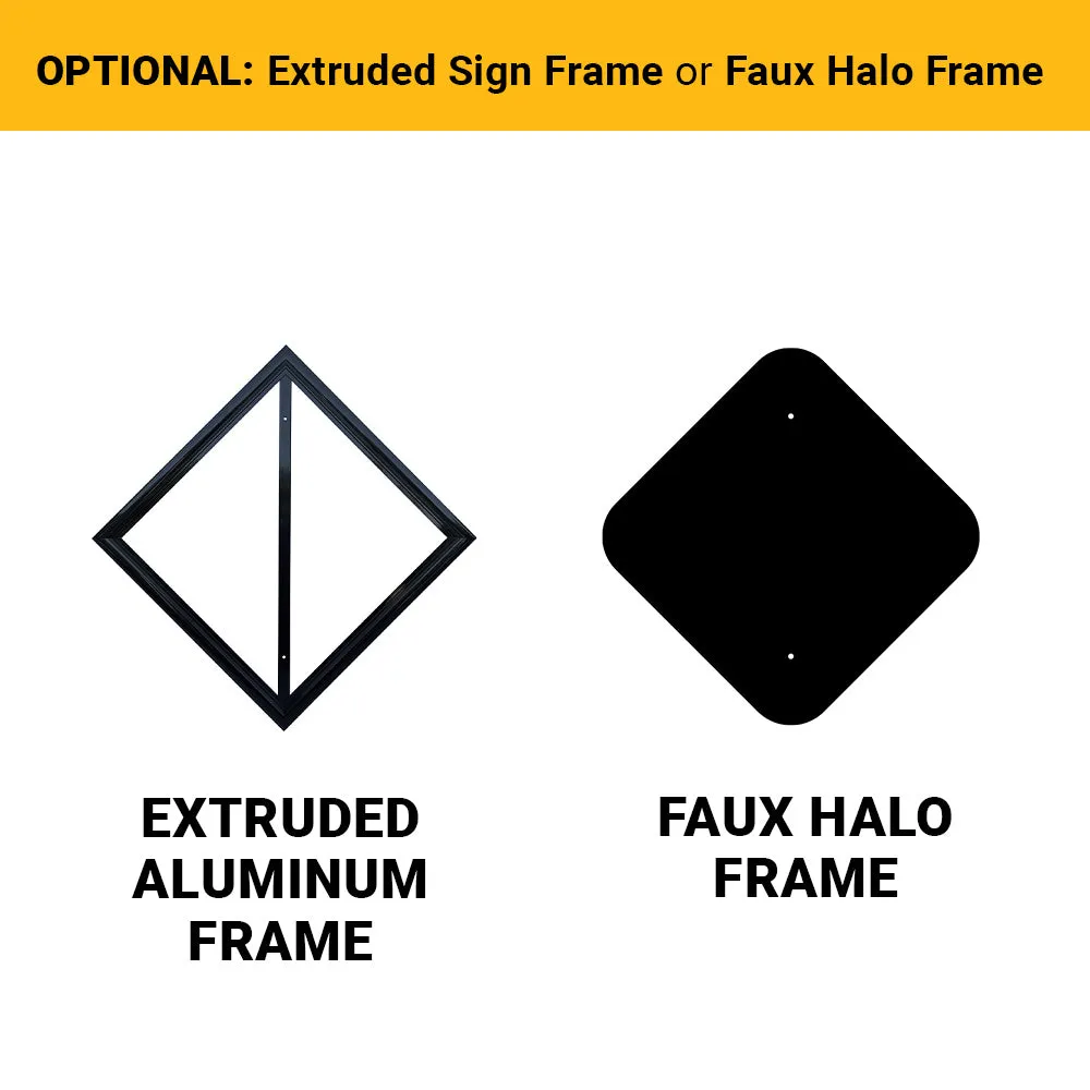 Reverse Turn Right Arrow Traffic Sign