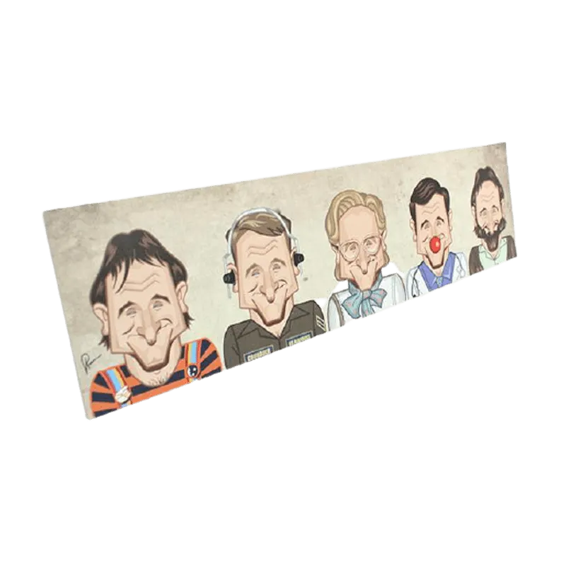 Robbin Williams A4 Laminate Graphicurry