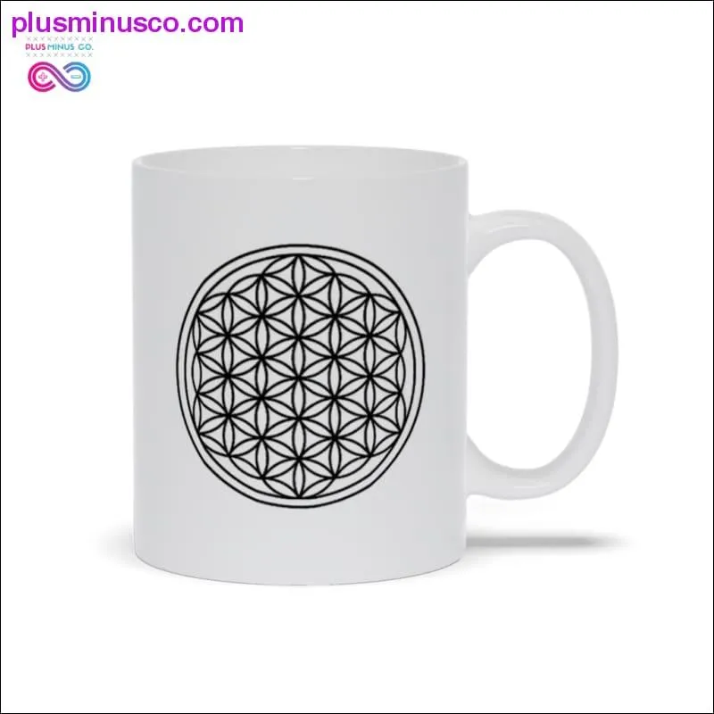 Sacred Geometry, Flower of Life Mugs