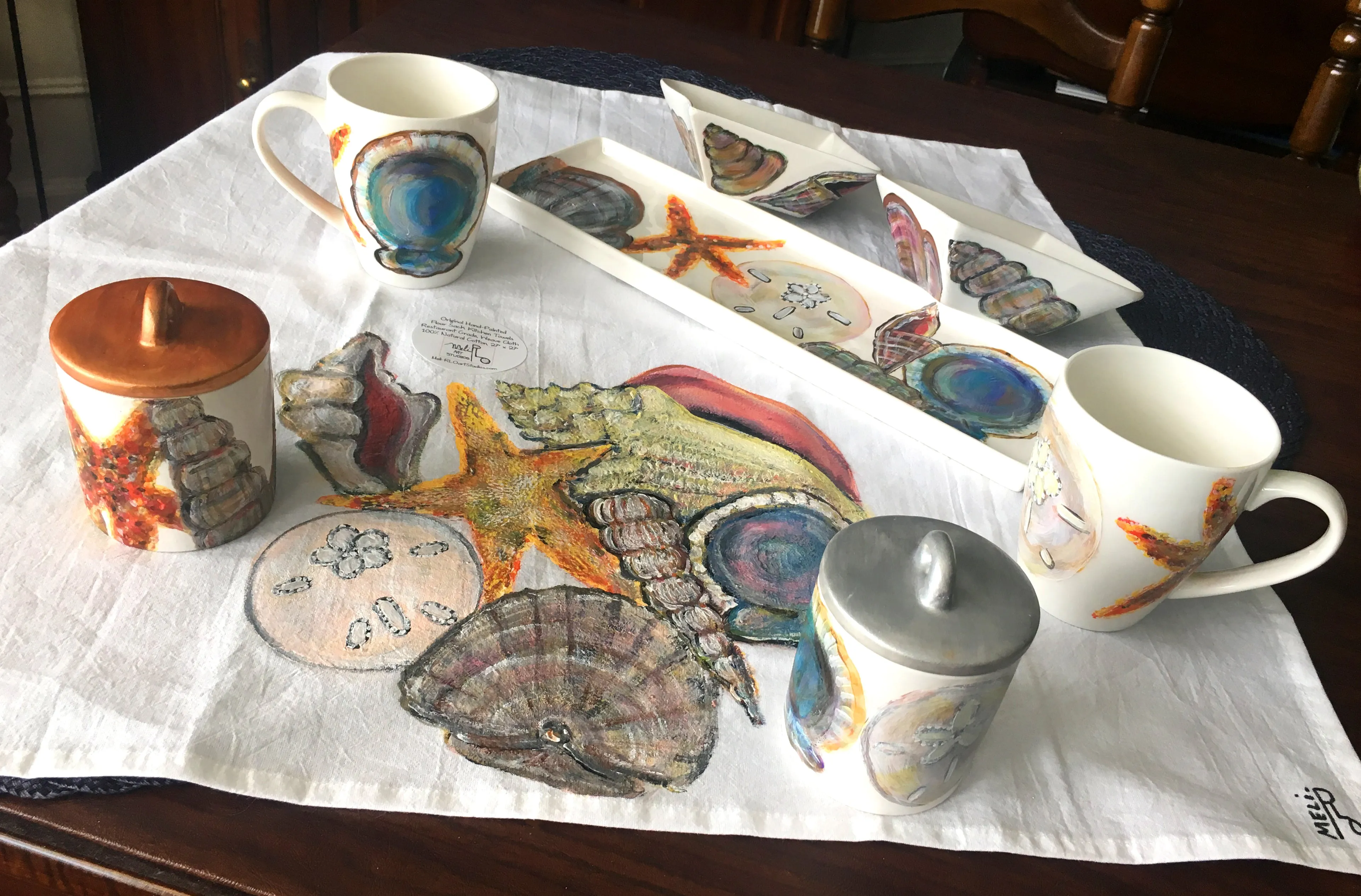 SeaShore Hand-Painted Collection