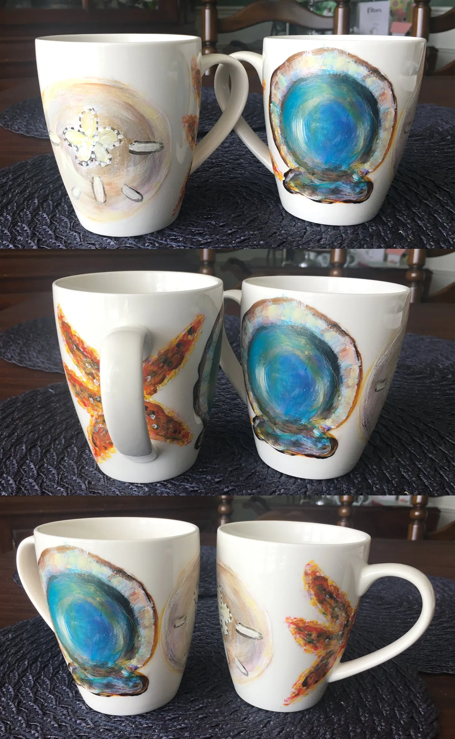 SeaShore Hand-Painted Collection
