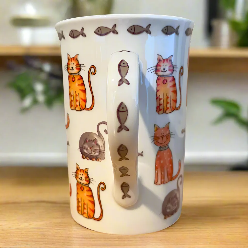 Set of 2 Faithful Friends Fine China Mugs with Gift Box